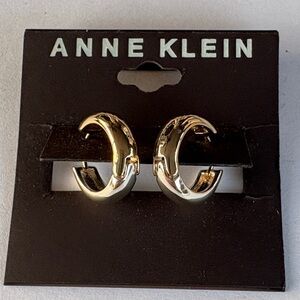 Anne Klein Gold Hoop Earrings